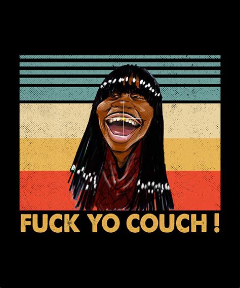 Retro Fuck Yo Couch Digital Art By Cynthia Pottorff Fine Art America