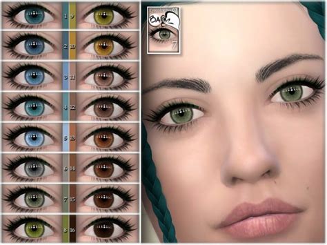 The Sims Resource Natural Eye Colors 07 By Bakalia Sims 4 Downloads