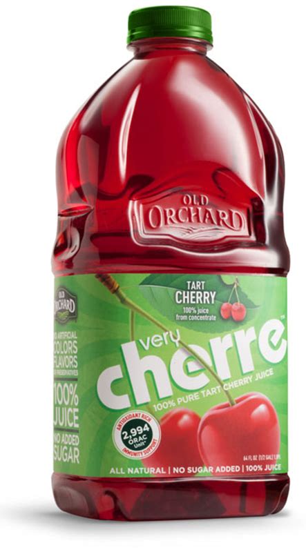 Very Cherre 100 Premium Tart Cherry Juice Old Orchard Brands