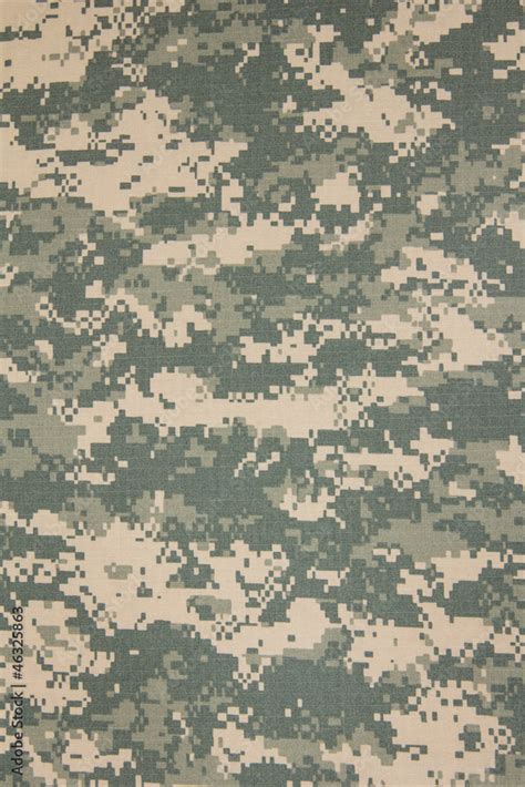 Us Army Acu Digital Camouflage Fabric Texture Background Adobe Stock