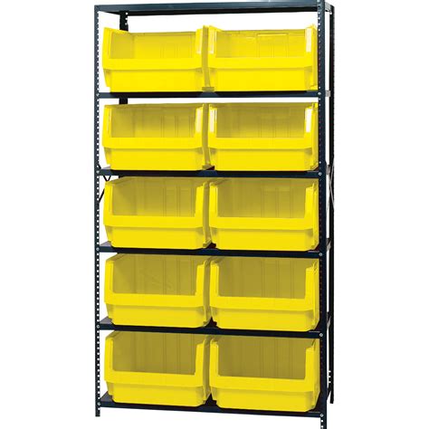 Use a mild soap and rinse it thoroughly. Quantum Storage Heavy Duty Metal Shelving Unit With 10 ...