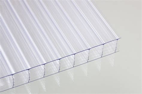 25mm Stegplatten Polycarbonat klar - Handelskontor Onlineshop