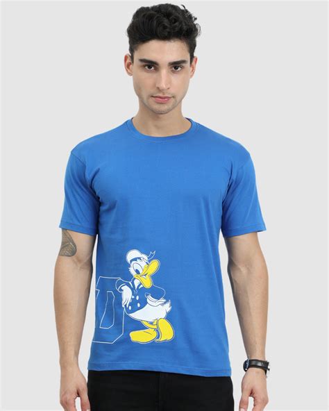 Buy Mens Blue Donald Duck Graphic Printed T Shirt For Men Blue Online