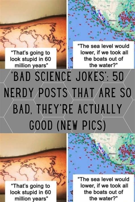 Bad Science Jokes Nerdy Posts That Are So Bad Theyre Actually