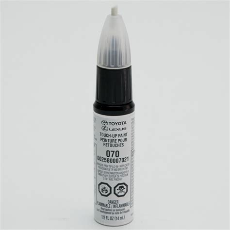 Toyota Touch Up Paint 070 Blizzard Pearl 00258 00070 21 Ebay