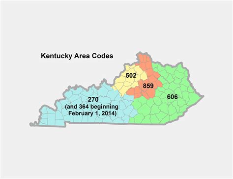 606 Area Code Map