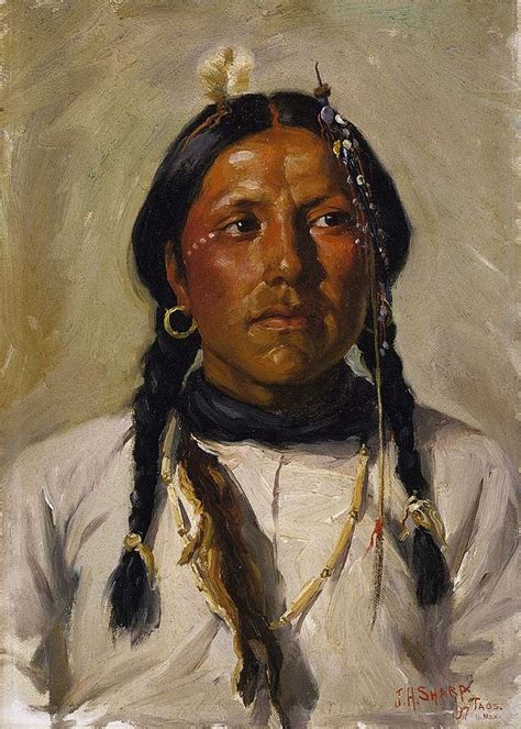 Categorypaintings Of Native Americans By Joseph Henry Sharp Native