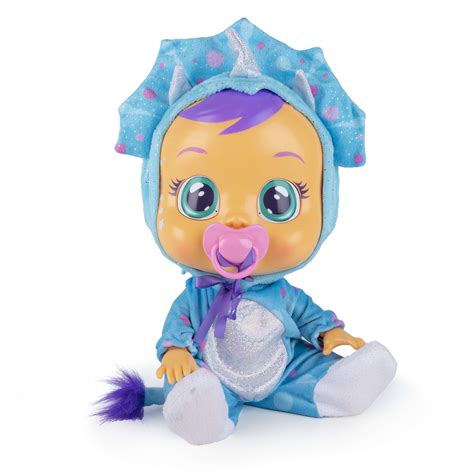 Buy Cry Babies Fantasy Tina The Blue Dinosaur Interactive Baby Doll