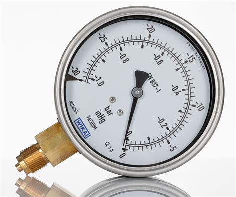 Rs Pro Vacuum Pressure Gauge 0bar Rs Components Indonesia
