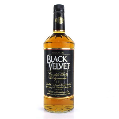 Black Velvet Canadian Whisky 1 Litre Whisky Auctioneer