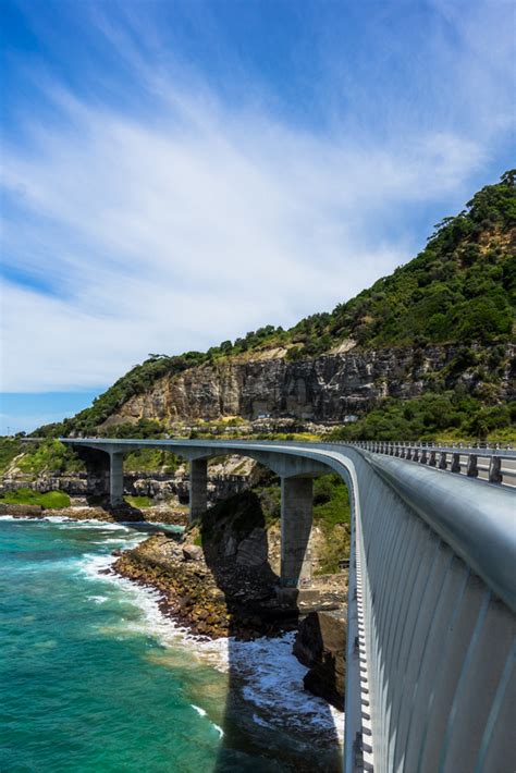 Sea Cliff Bridge Wollongong Nsw Australia Photo