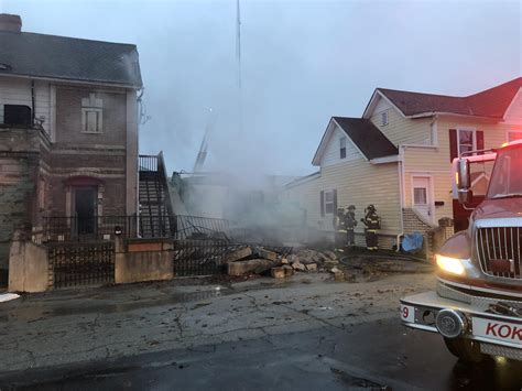 Kokomo Tribune on fire this morning. : r/kokomo