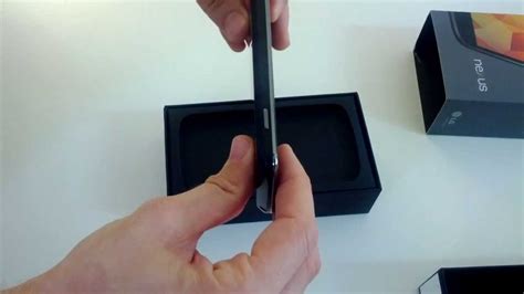 Unboxing Lg Nexus 4 Italian Box Youtube