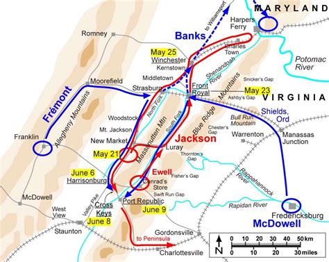 Shenandoah Valley Campaign Of 1862 Encyclopedia Virginia