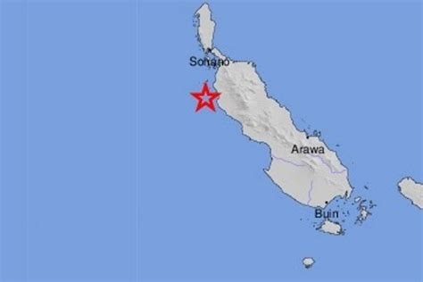 Powerful Quake Hits Off Papua New Guinea Initial Tsunami Alert Wound