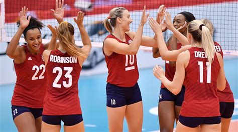 Usav Announces U S Olympic Women S Volleyball Team Usa Volleyball