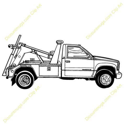 Tow Truck Illustrations Royalty Free Vector Graphics Clip Art