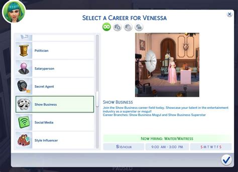 The Sims 4 Show Business Career The Sims Book