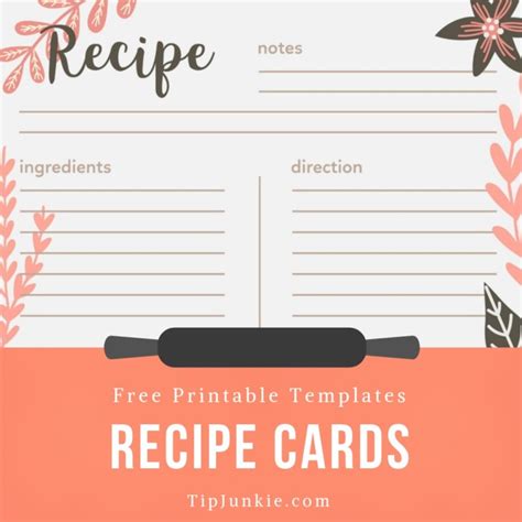 Free Printable Personalized Recipe Cards Free Printable Templates