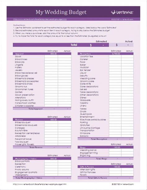 Indian Wedding Planning Checklist Excel