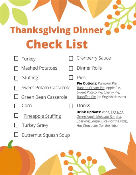 30 Best Ideas Thanksgiving Dinner List Best Round Up Recipe Collections