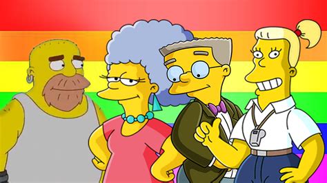 Estos Son Los Personajes Lgbt De Los Simpson Homosensual