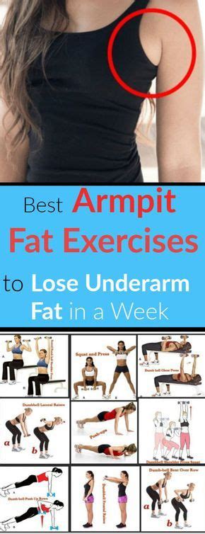 How To Get Rid Of Armpit Fat In A Week 10 Best Underarm Fat Exercises