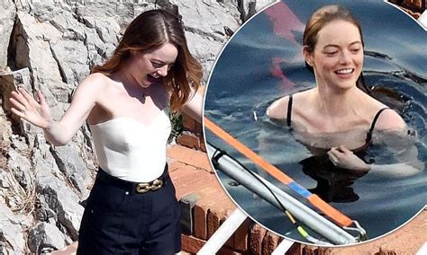 Emma Stone Puts On A Chipper Display As She Shoots A Glamorous Louis
