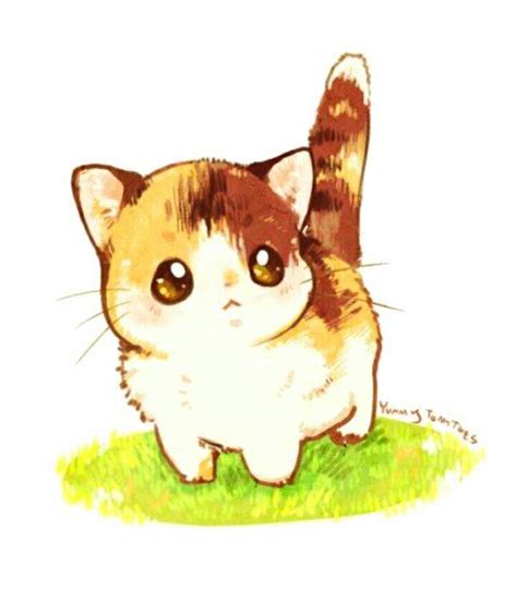 Pin By Anne On Cute Cute Cat Drawing Kawaii Animals Kawaii Cat