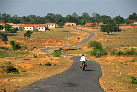 Road In Rural India Rural Rural India Road