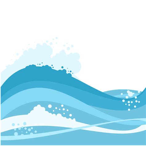 Clip Art Water Waves