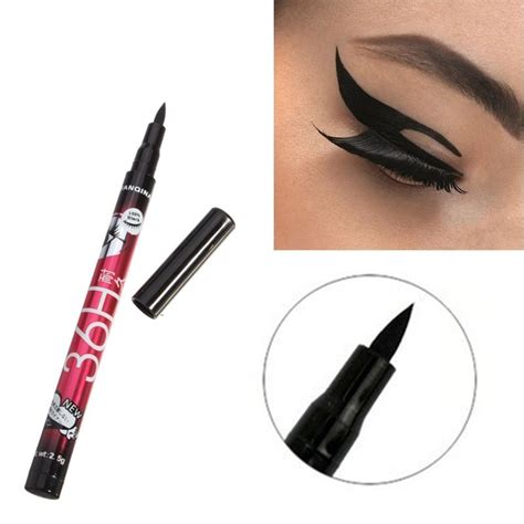 1pcs Waterproof Black Eyeliner Pen Liquid Eyeliner Make Up Beauty