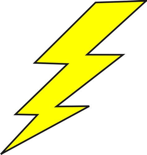 Blue Cartoon Lightning Bolt Clipart Best