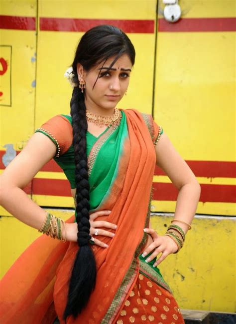 Actress Hot Images Pretty In Half Saree