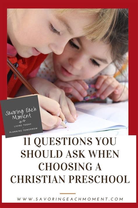 Preschool Parent Interview Questions You Should Ask Savoring Each