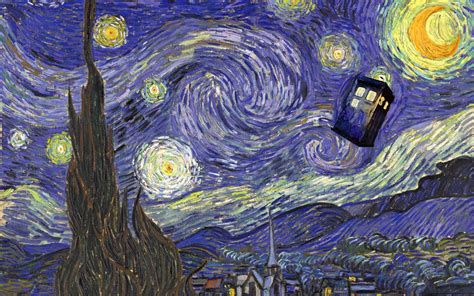 Download Doctor Who Starry Night 1920 X 1200 Wallpapers