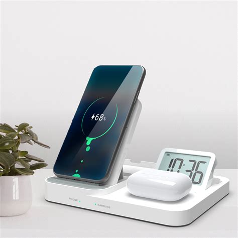 Wireless Charger 3 In 1 Qi Certified 15w Fast Wireless Charging