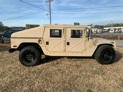1993 Humvee 1038 Slant Back With Turret Hummer H1 Classic Cars For Sale