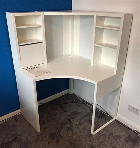 The desk is height adjustable so can be set up to suit you. #ikea #corner #desk #assembly #brighton | Flat Pack Dan®