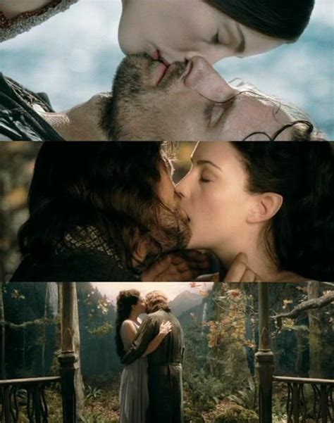 Arwen And Aragorn Are The Best Kissers Ever Lord Of The Rings Aragorn And Arwen The Hobbit