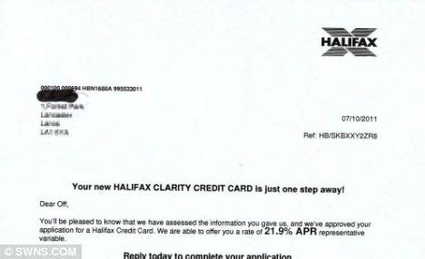 Changing the name on your credit card doesn't change anything else related to your credit card account. Halifax bank sends father of one Steve Smith abusive letter | Daily Mail Online