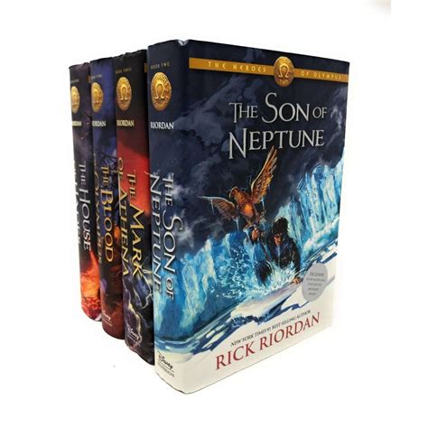 The Heroes Of Olympus 4 Books Set Collection Vol 2 5 Rick Riordan Ha