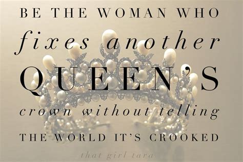 Be The Woman Who Fixes Another Queens Crown Without Telling The World
