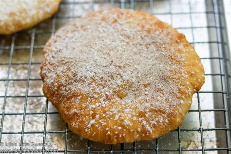 Fried Dough Recipe Powdered Sugar Cinnamon Lifes Little Sweets