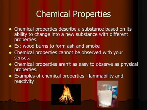 PPT - Chemical Properties PowerPoint Presentation, free download - ID ...
