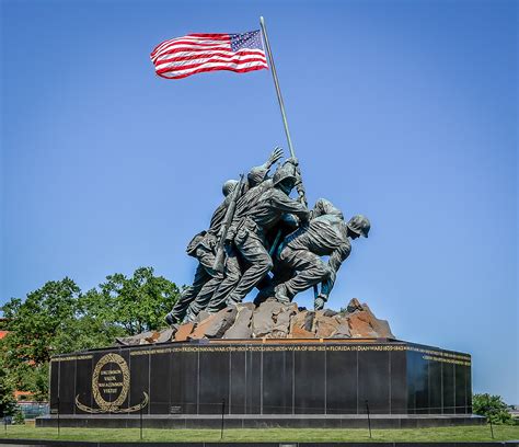 Iwo Jima Memorial (Marine Corps War Memorial) | The followin… | Flickr