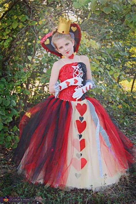 Leather queen of hearts mask. Coolest Queen of Hearts Costume for a Girl