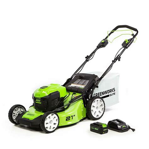 A superb mower backed by a history of experience combined. Greenworks Elite 21-INCH Brushless Self-Propelled Lawn ...