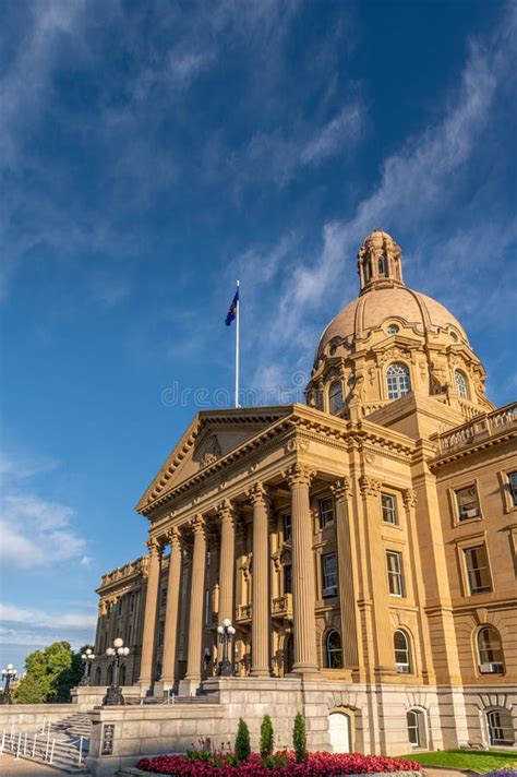 Alberta Legislature Building In Edmonton Stock Photo Image Of History