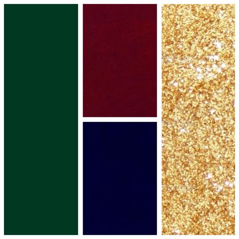 Complementary colors to hunter green. The cranberry and navy make ...